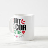 Hot cacao cutie - charmante kerst koffiemok (Voorkant links)