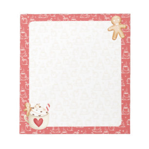 Hot Cacao & Gingerbread Cookie Notitieblok