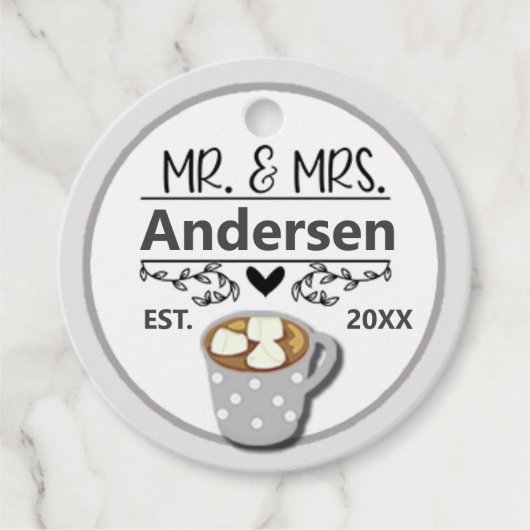 Hot-cacaombs | DIY Wedding Bedankjes Labels (Voorkant)