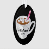 Hot-cacaoMok, speciaal aangepast Ornament (voorkant)