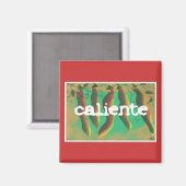 Hot Caliente Jalapeno Peppers Magneet (Voorkant / Achterkant)
