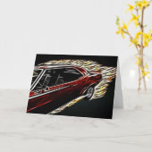 Hot Camaro-kaart Kaart (Gele Bloem)