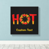 HOT CANVAS AFDRUK (Insitu (Houten vloer))