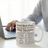 Hot Caramel Latte Recipe Cozy Koffiemok