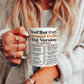 Hot Caramel Latte Recipe Cozy Koffiemok