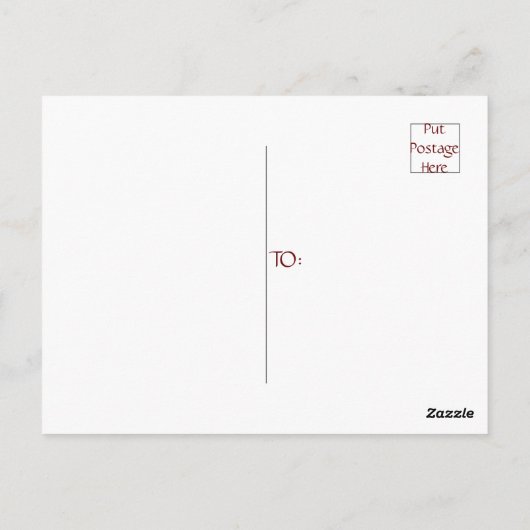 Hot-ccacaokoffie Cozy Hygge Time Briefkaart (Achterkant)