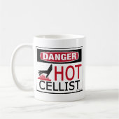 Hot Cellist Koffiemok (Links)
