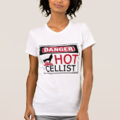 Hot Cellist T-shirt (Voorkant)