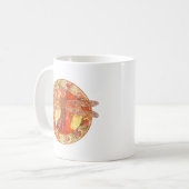 Hot Celtic Dragonfly Koffiemok (Voorkant links)