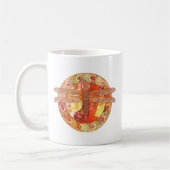 Hot Celtic Dragonfly Koffiemok (Links)
