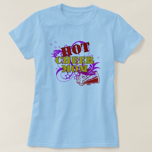 Hot Cheer mama T-shirt (Design voorkant)