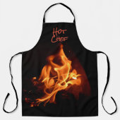 Hot-Chef-blaasontvlammen Schort (Voorkant)