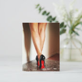 Hot Chick Briefkaart (Staand voorkant)