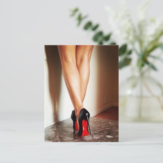 Hot Chick Briefkaart (Staand voorkant)