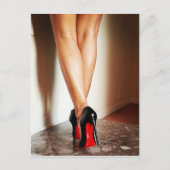 Hot Chick Briefkaart (Voorkant)