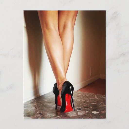 Hot Chick Briefkaart (Voorkant)