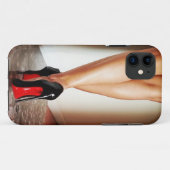 Hot Chick Case-Mate iPhone Case (Achterkant (horizontaal))