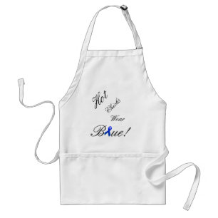Hot Chicken Draag Blue Apron - Colon Cancer Standaard Schort