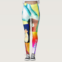 Hot Chicks Abstracte leggings