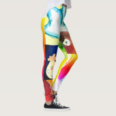 Hot Chicks Abstracte leggings (Rechts)