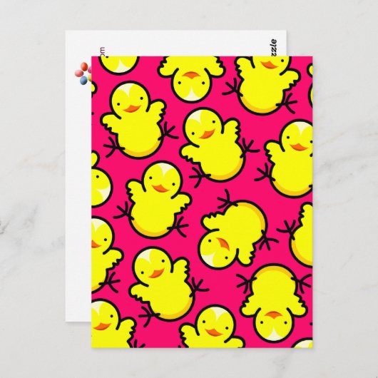 Hot Chicks Briefkaart (Voorkant / Achterkant)