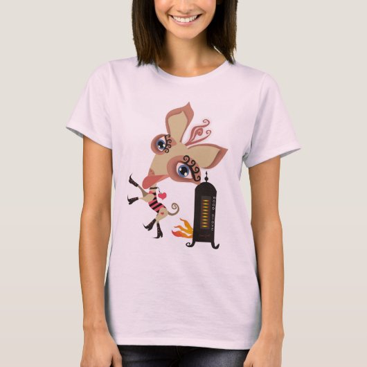 Hot Chihuahua T-shirt (Voorkant)
