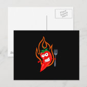 Hot Chili Briefkaart (Voorkant / Achterkant)