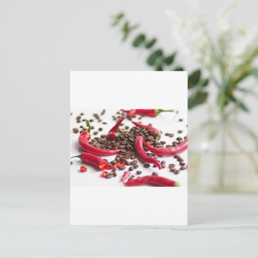 Hot Chili Café Briefkaart (Staand voorkant)
