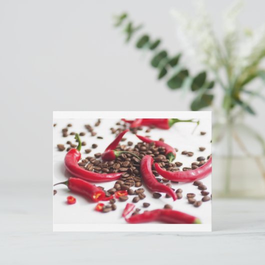 Hot Chili Café Briefkaart (Staand voorkant)