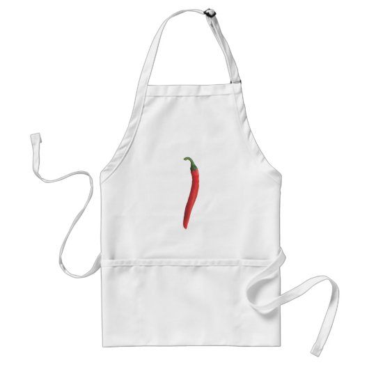 Hot Chili Chef Standaard Schort (Voorkant)