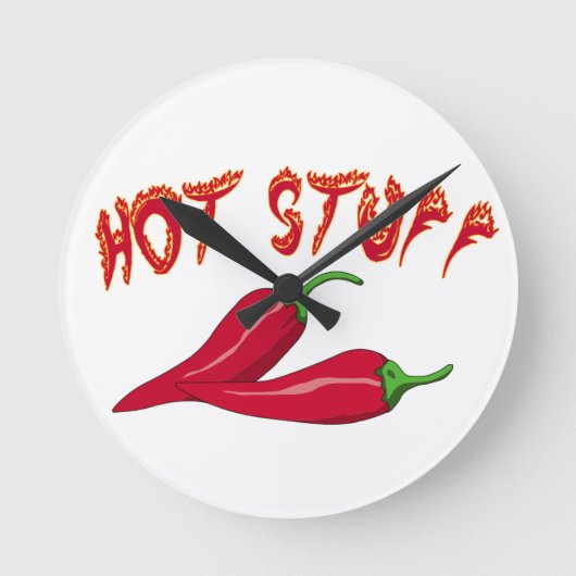Hot Chili-klok Ronde Klok (Voorkant)