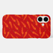 Hot Chili pepers patroon Case-Mate iPhone Case (Achterkant (horizontaal))