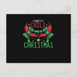 Hot Chili Pepper-kerstdesign, Unisex Briefkaart