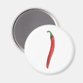 Hot Chili Pepper Magneet (Voorkant / Achterkant)