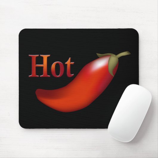 Hot Chili Pepper Mousepad Muismat (Met muis)