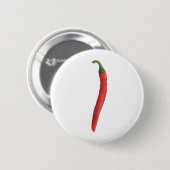 Hot Chili Pepper Ronde Button 5,7 Cm (Voorkant /achterkant)