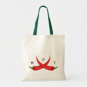 Hot Chili Pepper-Tas Tote Bag (Voorkant)