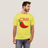 Hot chili pepper tee t-shirt (Voorkant volledig)