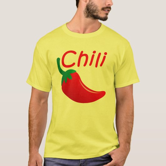 Hot chili pepper tee t-shirt (Voorkant)