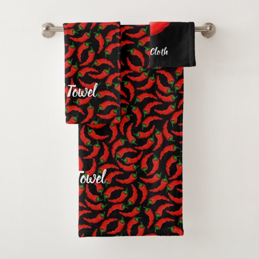 Hot Chili Peppers Bad Handdoek (Insitu)