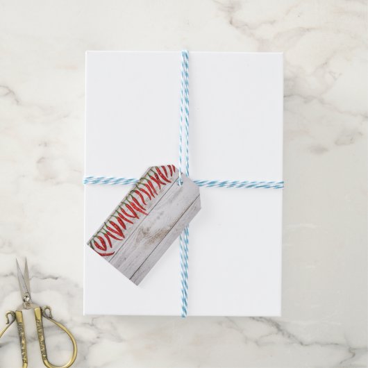 Hot Chili Peppers Border Cadeaulabel (Met Touw)