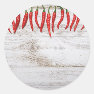 Hot Chili Peppers Border Ronde Sticker