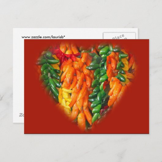 Hot Chili Peppers Briefkaart (Voorkant / Achterkant)