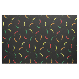 Hot Chili Peppers Cute Food Vegetables Stof