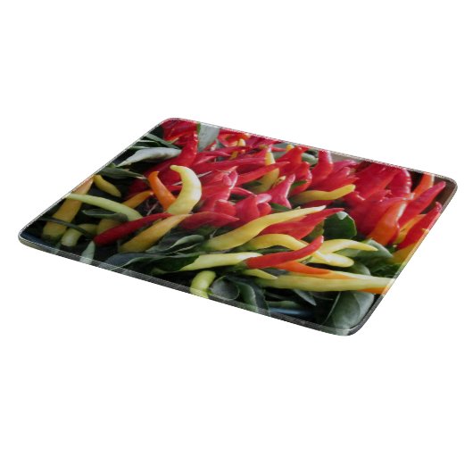 Hot Chili Peppers Cutting Board Snijplank (Hoek)