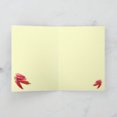 Hot Chili Peppers denken aan jou Kaart (Binnen)