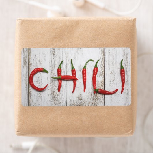 Hot Chili Peppers Etiket (Insitu)