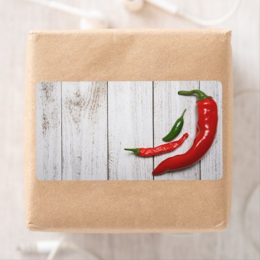 Hot Chili Peppers Etiket (Insitu)