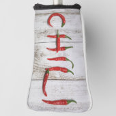 Hot Chili Peppers Golfheadcover (Draai 90)