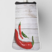 Hot Chili Peppers Golfheadcover (Draai 90)